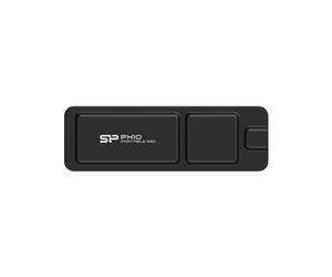 Silicon Power 512GB PX10 USB-C 3.2 Gen 2 Portable SSD (Noir)