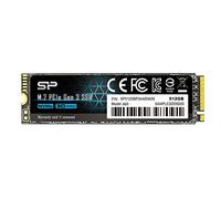 Disque SSD Interne - Silicon Power - P34A60 512Go - NVMe PCIe Gen3x4 M.2 Lecture Écriture 2200 1600 Mo/s