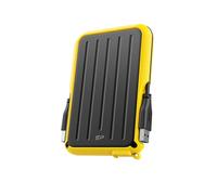 Disque dur Externe - Silicon Power - Armor A66 - 2To - Jaune - Résistant aux chocs et à l'eau