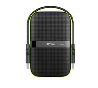 Silicon Power Armor A60 disque dur externe 4 To 2.5 Micro-USB B 3.2 Gen 1 (3.1 Gen 1) Noir, Vert