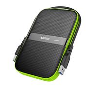 Silicon Power Armor A60 Dureté de Disque Dur Externe Portable résistant à l'eau 2,5 Pouces USB 3.0 Military Grade Mil-Std-810G et IPX4 Noir (Fbe-SU050TBPHDA60S3KFE) 5 to, Portable Hard Drive