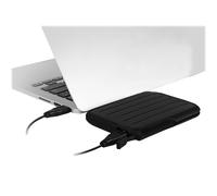 SILICON POWER Armor A66 - Disque dur - 2 To - externe (portable) - USB 3.2 Gen 1 - Noir/noir