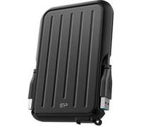 Silicon Power Disque dur externe Armor A66 2 To USB 3.2 Résistant aux chutes Noir