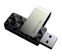 Silicon Power Blaze B30 256 Go USB 3.0 (3.1 Gen 1) Type-A Black, Silver USB Flash Drive - USB Flash Drives (256 Go, USB 3.0 (3.1 Gen 1), Type-A, Sleeve, 14,8 g, Black, Silver)