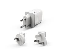 Boost Charger QM16 - Adaptateur secteur - 20 Watt - 3.1 A - PD, QC 3.0 - 2 connecteurs de sortie (24 pin USB-C, USB) - blanc