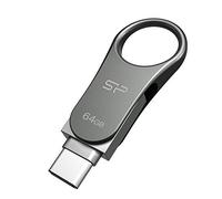 Silicon Power C80 Clé USB double type C et type A Double USB 3.0/3.2 Gen 1 64 Go