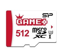 Silicon Power Carte mémoire Micro SD SDXC avec Adaptateur Compatible avec Nintendo Switch 512 Go