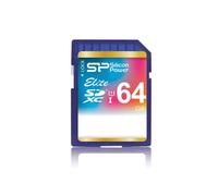 SILICON POWER Carte mémoire SD UHS-1 Class 10 - 64 Go