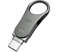 SILICON POWER Clé USB 3.0 C80 - 32 GB - Argent