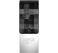 SILICON POWER Clé USB 3.1 C31 - 32 Go - Type-C - Métal - Noir