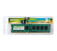 Mémoire 8 Go DDR3 1600 UDIMM - Silicon Power - Deux rangs - Terminaison intégrée - Garantie à vie