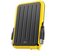 Silicon Power Disque dur externe A66 de 1 To, compatible avec PS5, PS4, Xbox One, PC et Mac, jaune