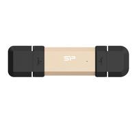 Silicon Power DS72 lecteur USB flash 250 Go USB Type-A / USB Type-C 3.2 Gen 2 (3.1 Gen 2) Or