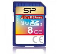 SILICON POWER Elite - Carte mémoire flash - 8 Go - Class 10 - SDHC UHS-I G