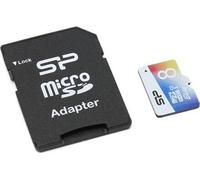 Silicon Power Elite UHS-1 Colorful 8 Go, MicroSDHC, mémoire flash classe 10, adaptateur SD