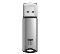 SILICON POWER Marvel M02 - Clé USB - 64 Go - USB 3.2 Gen 1 - argent