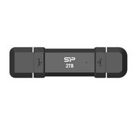 Silicon Power Marvel Xtreme DS72 - Clé USB - 1 To - USB 3.1 Gen 2 / USB-C 3.2 Gen 2 - noir