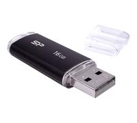 SILICON POWER memory USB Ultima U02 16Go USB 2.0 Black