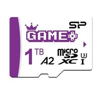 Silicon Power Micro SDXC de Jeu supérieur de 1 to UHS-I (U3), V30 4K A2, Carte MicroSD Haute Vitesse avec Adaptateur, conçue pour Steam Deck, ROG Ally et Nintendo-Switch