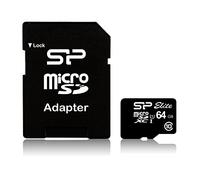 Silicon Power Carte microSDXC Elite 64 Go Class 10 UHS-I (adaptateur SD inclus)