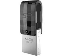 Silicon Power Clé USB Mobile C31 64 Go USB 3.1 Gen 1 double connectique Type-A/Type-C