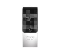 Silicon Power Clé USB Mobile C31 32 Go USB 3.1 Gen 1 Type-A/Type-C Noir