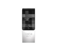 Silicon Power Clé USB Mobile C31 32 Go USB 3.1 Gen 1 Type-A/Type-C Noir