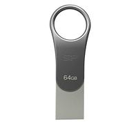 Silicon Power Mobile C80 lecteur USB flash 64 Go USB Type-A / USB Type-C 3.2 Gen 1 (3.1 Gen 1) Titane