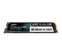 Disque SSD Interne - Silicon Power - P34A60 512Go - NVMe PCIe Gen3x4 M.2 Lecture Écriture 2200 1600 Mo/s