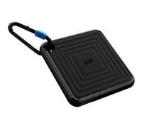 SILICON POWER PC60 - SSD - 2 To - externe (portable) - USB 3.2 Gen 2 - AES 256 bits - noir Noir, Noir G