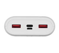 Silicon Power Qs15 - Banque D'alimentation - 20000 Mah - 18 Watt - 3 A - Pd, Qc 3.0 - 3 Connecteurs De Sortie (2 X Usb, 24 Pin Usb-C) - Blanc