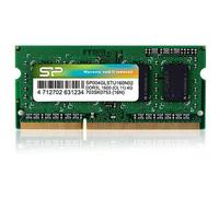 Silicon Power SP004GLSTU160N02 4Go DDR3L 1600MHz module de mémoire - Modules de mémoire (4 Go, 1 x 4 Go, DDR3L, 1600 MHz, 204-pin SO-DIMM, Vert)