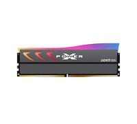 Silicon Power SP016GXLWU60CFSK - Module de mémoire RAM DDR5 de 16 Go Storm RGB 6000MT/s (PC5-48000) CL36 1,35 V UDIMM Desktop RAM SP016GXLWU60CFSK gris