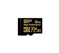 Silicon Power, SP032GBSTHDV3V1HSP Carte microSD 32 Go Classe 10 UHS-1 U3 V30 A1 Compatible 4K Enregistrement répété Caméra de tableau de bord Caméra de surveillance
