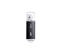 Silicon Power SP064GBUF2U02V1K USB-Stick 64GB Silicon Power USB2.0 U02 Plastic Black