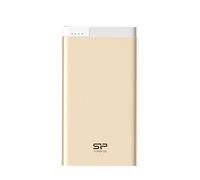 Silicon Power SP5K0MAPBKS55P0C Batterie Externe avec 2 Sorties USB 5,000 mAh Champagne