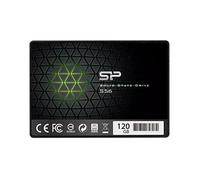 Silicon Power SSD S56 – SATA III 120 Go 2,5" 7 mm Noir, contrôleur Phison et NAND 3D TLC