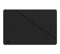 SILICON POWER Stream S07 - Disque dur - 6 To - externe (de bureau) - USB 3.1 Gen 1 - AES 256 bits - noir