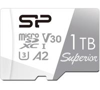 Silicon Power SU001TBSTXDA2V20AC Carte microSD Haute Vitesse 1 to UHS-I (U3) 4K A2 avec Adaptateur