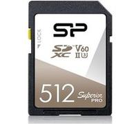 SILICON POWER Superior Pro - Carte mémoire flash - 512 Go - Video Class V60 / UHS-II U3 / Class10 - SDXC UHS-II