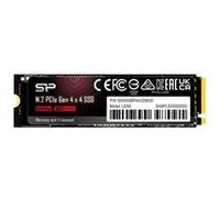SILICON POWER UD90 - SSD - 500 Go - interne - M.2 2280 - PCIe 4.0 x4 (NVMe) Noir G