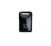 Silicon Power Jewel J06 Lecteur USB Flash 32 Go USB Type-A 3.1 (3.1 Gen 1) Bleu - Lecteurs USB Flash (32 Go, USB Type-A, 3.1 (3.1 Gen 1), Casquette, 3,6 g, Bleu)