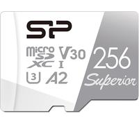 Silicon Power V30 V30 4K A2 Micro SDXC UHS-I 256 Go avec Adaptateur, Compatible avec Steam Deck