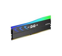 Silicon Power Xpower Storm RGB Module de Mémoire 64 GO (2x 32 GO) DDR5 GAMING UDIMM 6000 MHz CL30 (SP064GXLWU60AFDK)
