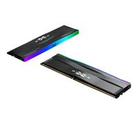Silicon Power Mémoire RAM XPOWER Zenith RGB 16 Go DDR4 3200 MT/s CL16 1.35 V DIMM 288 broches Gris