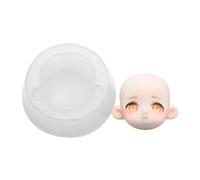 Silicone à libération facile pour le visage avec corps transparent pour surveiller le processus de création en silicone