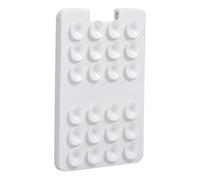 Silicone Adhesive Phone Holder - Adhesive Card Mount for Phones | Powerful Adsorption Holding Supplies Wall, Shower, Mirror, and Window