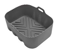 Silicone Air Frey Liners Réutilisable - Accessoires de friteuse à air de qualité alimentaire | Plateau de four rectangulaire résistant à haute température pour la cuisson au four pour le restaurant D