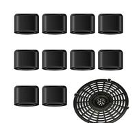 Silicone Air Fryer Feet - Rubber Protective Tabs, Heat Resistant Anti Scratch Covers, Durable Reusable Parts, Flexible Kitchen Tips | Air Fryer Replacement Feet For Basket Accessories Protection