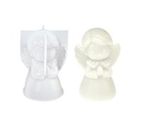 Silicone Angel Molds, 3D Christmas Craft Moulds for Handmade Projects | Reusable DIY Moulds for Christmas Decorations, Crafting, Handmade and Creative Projects